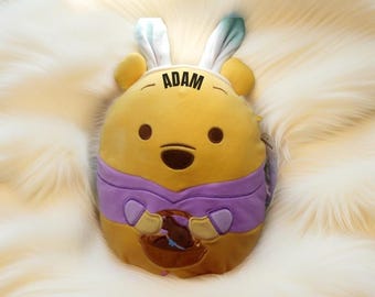 Disney Winnie The Pooh Squishmallow, Limited Edition Squishmallow,  Personalized Winnie The Pooh, Plush Toy for Birthday, Christmas Toy Gift