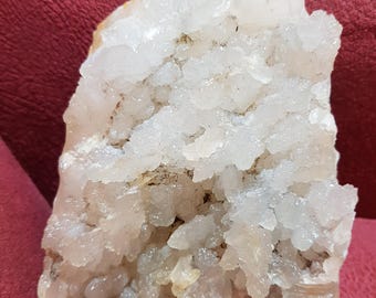 Chalcedony Flower Stalactite Cluster Crystal – Unique Stalactite Growth with Soothing Energy