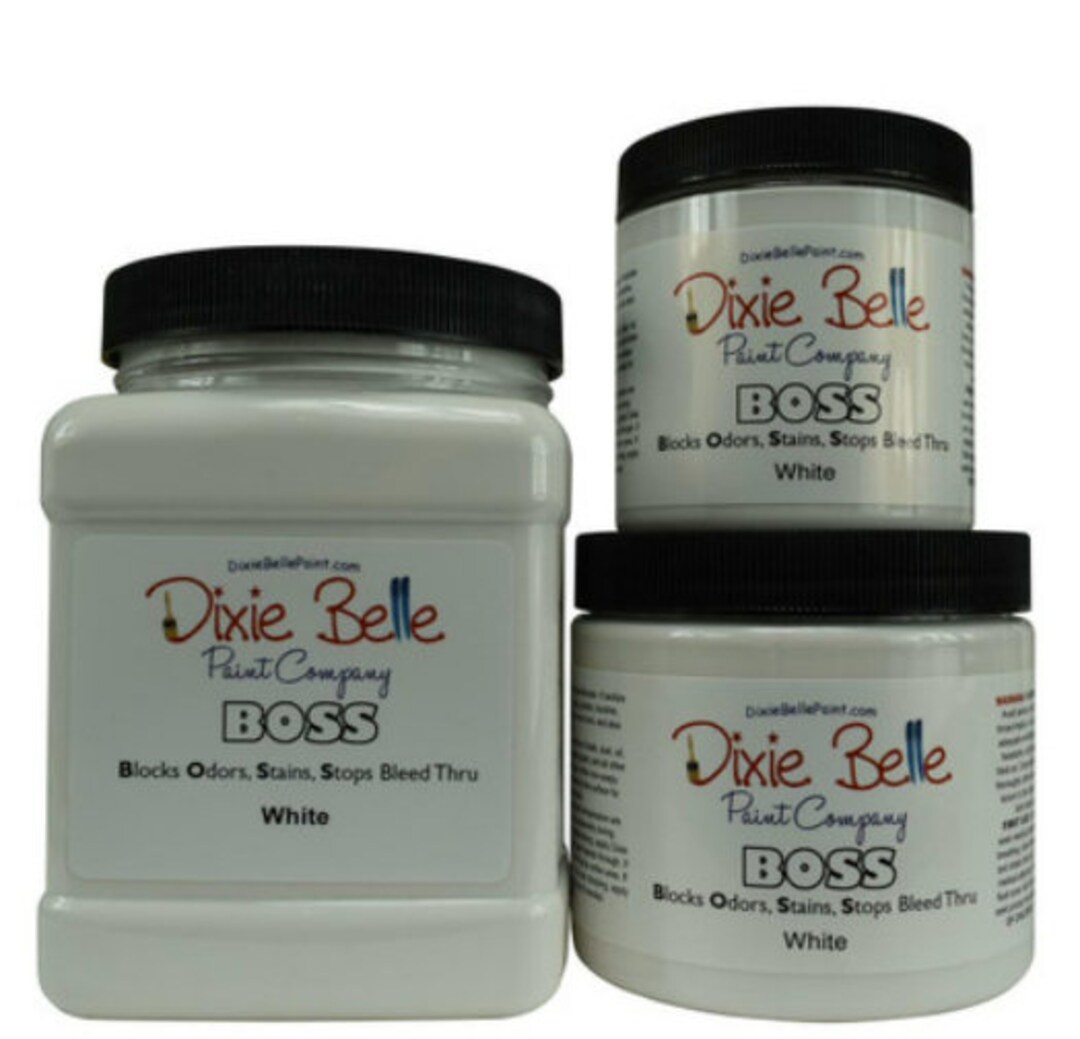 Dixie Belle B.O.S.S. White Primer Block Odors Stains & Bleed Thru Etsy