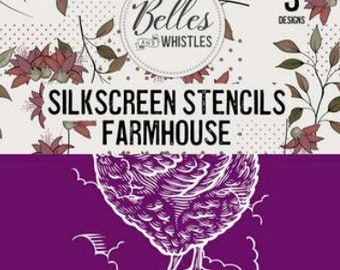 Dixie Belle Silk Screen Stencil Farmhouse