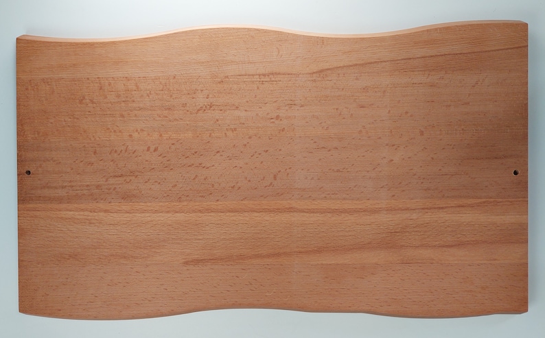 Wunschtext Schild personalisiert aus Holz mit Gravur selbst gestalten Buche Massiv Holzschilder 23 45 cm Bild 10