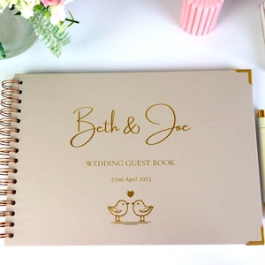 Wedding Scrapbook | Couples Gift | Wedding Photo Album | Wedding Guest Book | Personalised Guest Book | Photo Album | Scrapbook Album