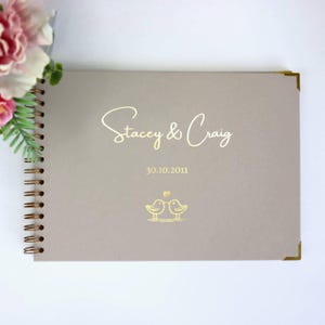 Valentine&#39;s Day Gift - Couples Scrapbook - Custom Memory Book - Unique Scrapbook for Couples