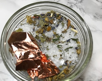 Serene Queen Bath: Venus in Libra Planetary Magic Bath Salts