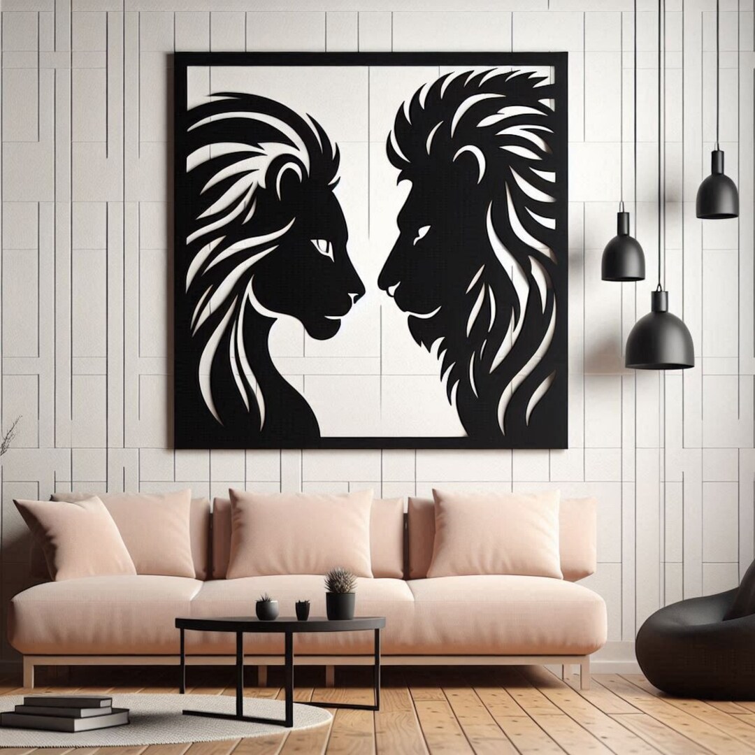 Lion Head Metal Wall Art Metal Wall Decor Lion Wall Art Lion Decor Il 1080xN.6136393578 Pqoq