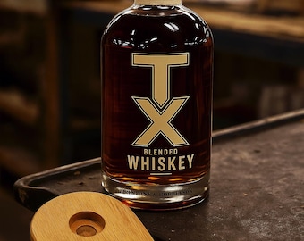 All-Natural Oak Whiskey Smoker, Home Bar Accessory, Veteran Made, Fast Shipping