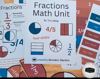 Fractions Math Unit