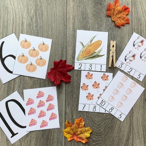 Fall Counting Cards