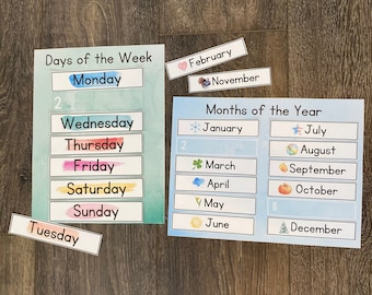 Days & Months Puzzles