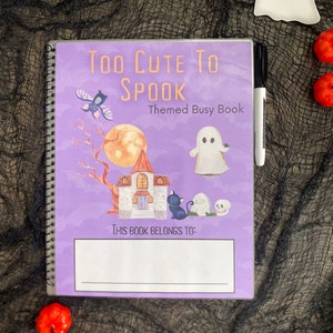 Printable Halloween Busy Book File