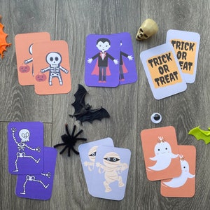 Juego de memoria de Halloween