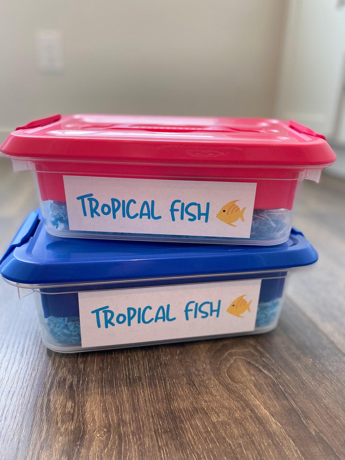 Tropical Fish Sensory Bin / Sensory Kit for Kids / Ocean Etsy