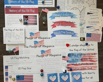 United States Flag History Mini Unit