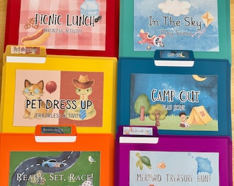 Errorless File Folder Set 2, Blank File Folder Games