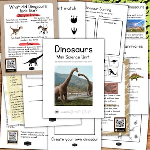 Mini Dinosaur Science Unit