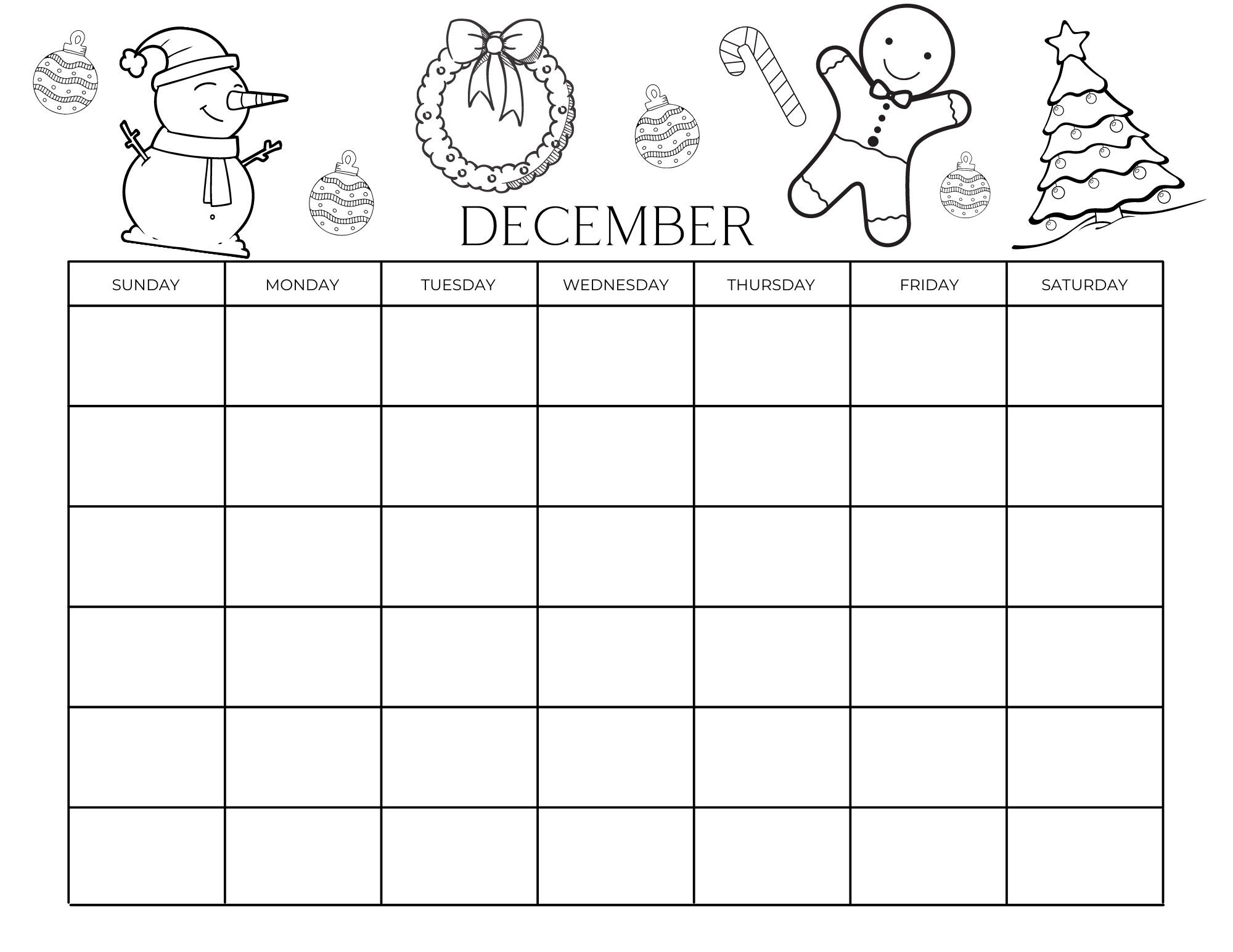 Printable Coloring Calendar for Kids Kids Calendar Printable - Etsy ...