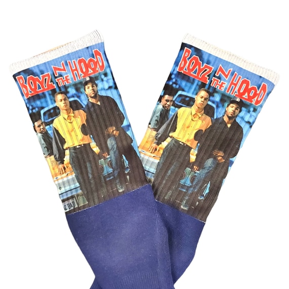 Custom printed graphics socks photo Boyz socks