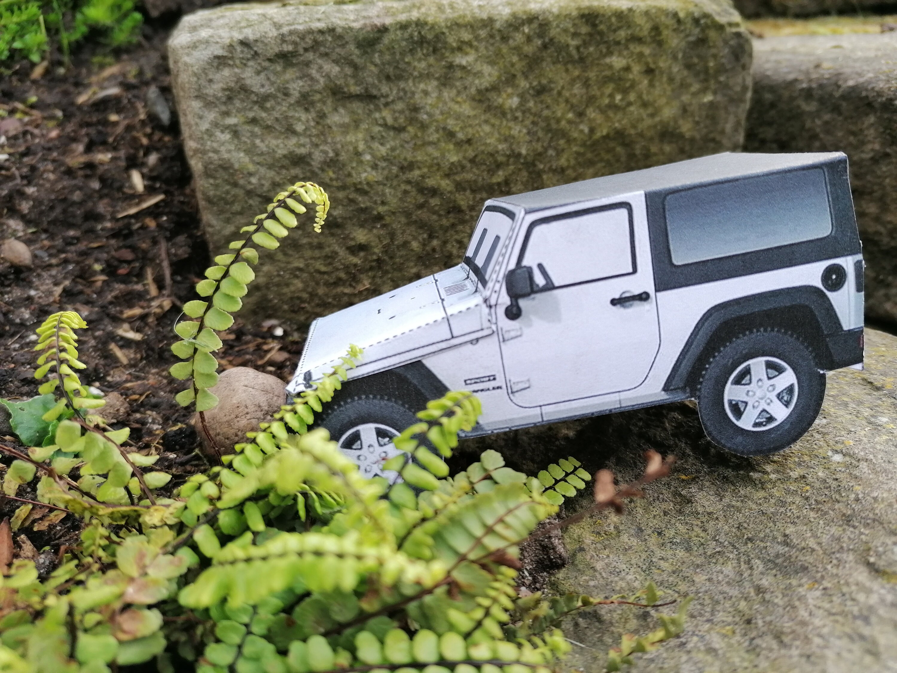 DIY Printable Jeep Wrangler Papercraft Jeep Printable - Etsy México