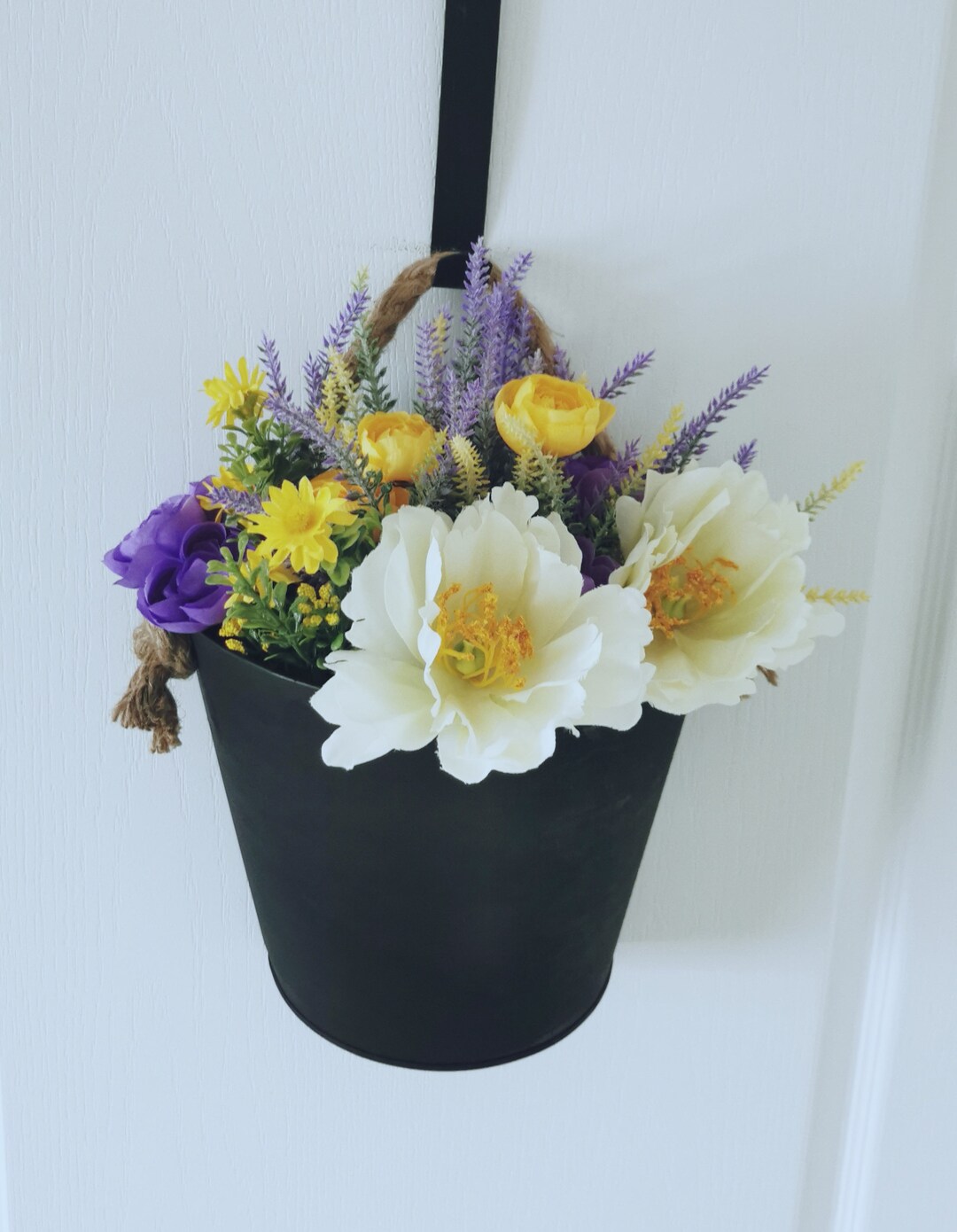 Spring Wreaths for Front Door/year Round Wreath/flower Hanging Etsy