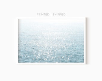 Coastal Wall Art | Sea Photography Print | Blue Ocean Print | Printed And Shipped