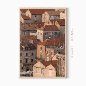 Croatia Poster | Korčula Photography | Travel Wall Art | Dalmatia | Coastal Home Decor | Printed And Shipped Poster