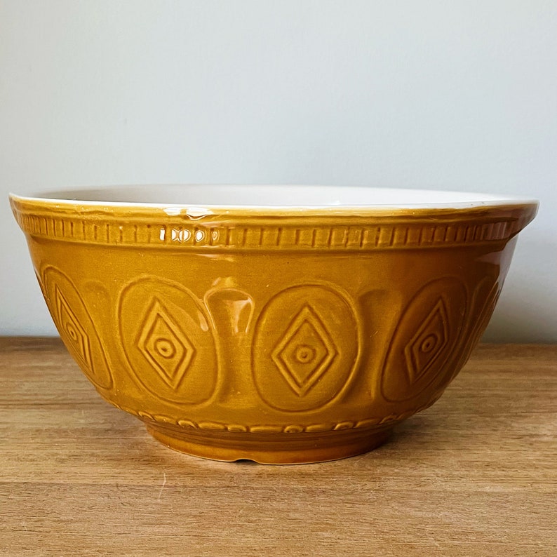 Vintage Gripstand Mixing Bowl Stoneware Mixing Bowl Paderno Etsy