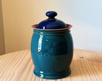 English Harlequin Jar by Denby- Langley