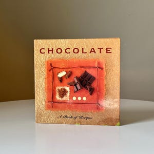 Vintage Books: Chocolate A Book of Recipes, Books About Chocolate