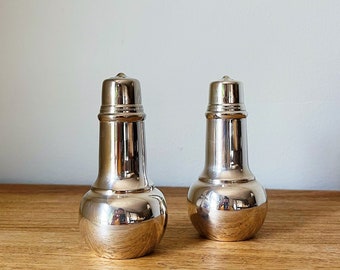 Vintage Silverplate Salt & Pepper Shakers