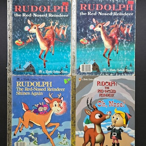 Little Golden Books - Rudolph the Red Nosed Reindeer