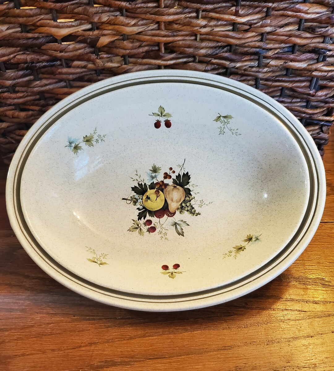 Vintage Royal Doulton Lambethware Cornwall Oval Serving Dish Made in