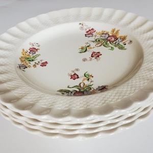 Copeland Spode England Wicker Lane - Pratos de Jantar - por volta de 1950