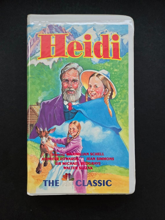 Heidi, the NBC Classic 1992 VHS Tape - Goodtimes Home Video