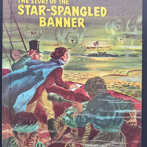 The Story of the Star-Spangled Banner - Cornerstones of Freedom - by Natalie Miller 1965 1st Edition