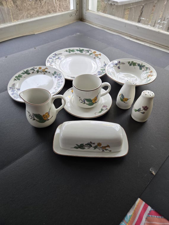 Vintage 1960-80s Woodhill China by Citation - Dinner & Salad
