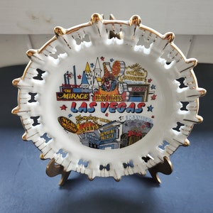 Las Vegas 1992 Souvenir Collector&#39;s Plate