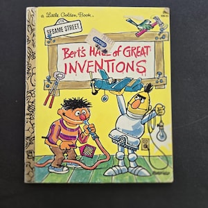 Petit livre d&#39;or La galerie des grandes inventions de Bert - 1981