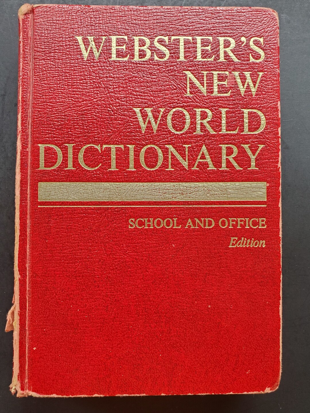 ster's New World Dictionary School and Office Edition 1967 & 1970 Etsy