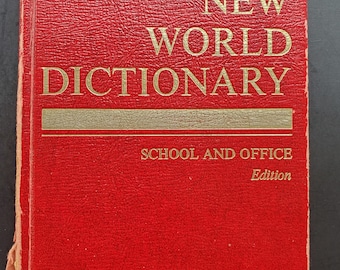 Webster's New World Dictionary - School and Office Edition - 1967 & 1970