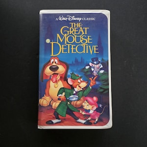 Walt Disney Classics VHS The Great Mouse Detective - Black Diamond Edition