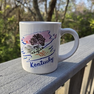 Vintage Kentucky Souvenir Mug