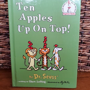 1989 Ausgabe Ten Apples Up On Top von Dr. Seuss Schrift als Theo. LeSieg