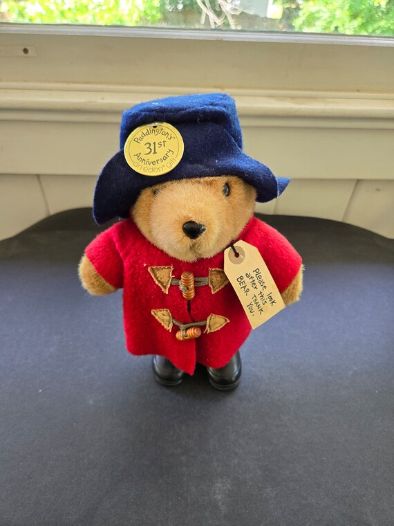 Paddington Bear's 31st Anniversary Limited Edition Bear