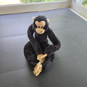 Vintage Wild Republic 16&quot; Hanging Chimpanzee