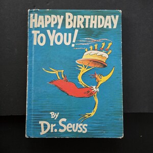 Herzlichen Glückwunsch zum Geburtstag! von Dr. Seuss - 1959 Book Club Edition