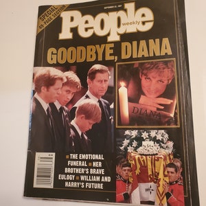 Goodbye Diana People Magazine - 9/22/1997