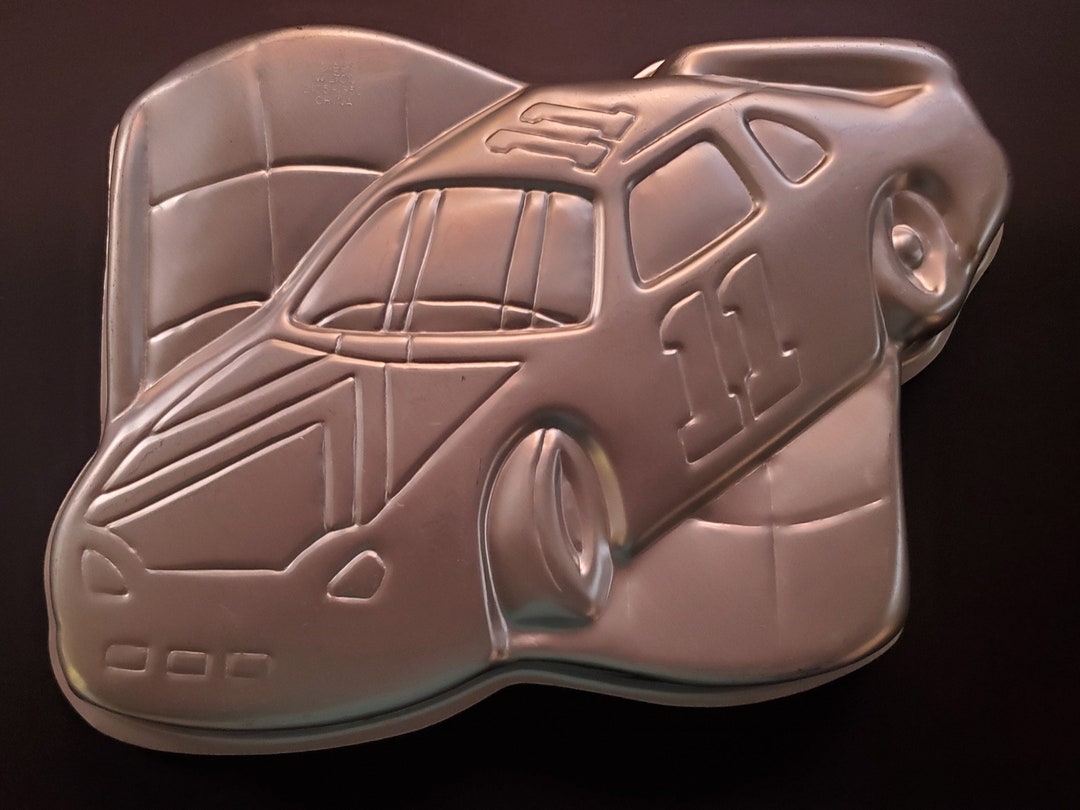 1997 Wilton Race Car Cake Pan 21051350 Etsy