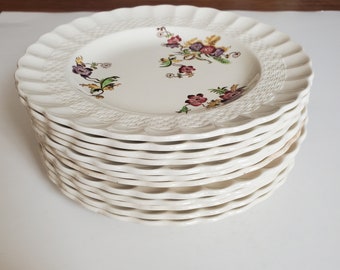 Copeland Spode England Wicker Lane – Salatteller – ca. 1950er Jahre