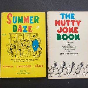 Vintage Joke Books - Summer Daze & The Nutty Joke Book