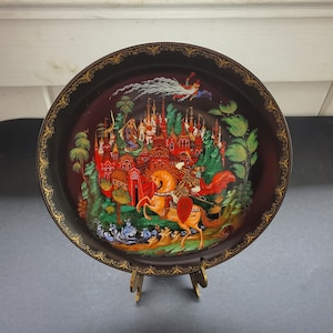 Vintage 1988 Limited Edition Bradford Exchange Russian Legends Collectible Plate